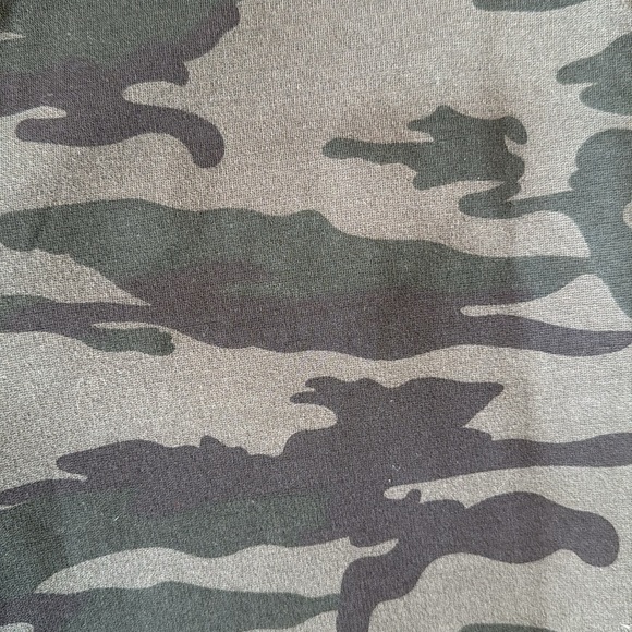 New Sanctuary High Waist Ponte Camo Pant Legging Gray Faux Pockets Reinforced XL - Picture 7 of 12